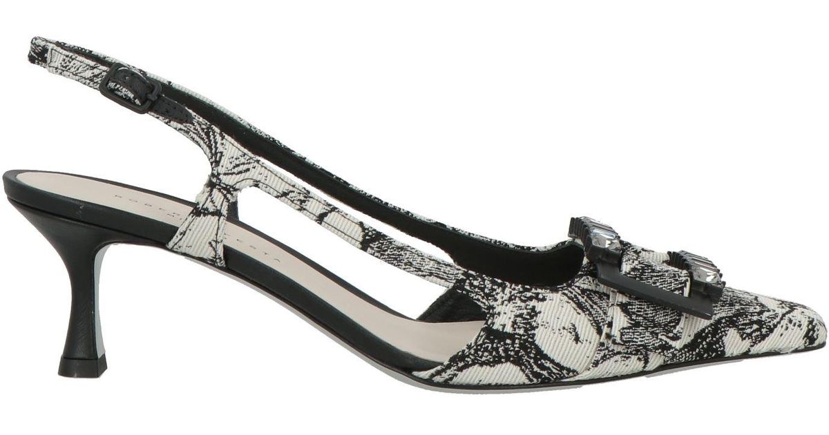 roberto-festa-pumps-textile-fibers-in-metallic-lyst