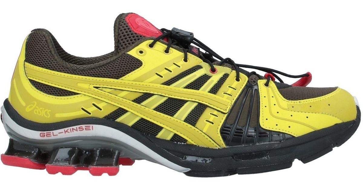 asics yellow sneakers