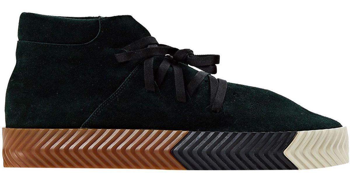 green adidas shoes high tops
