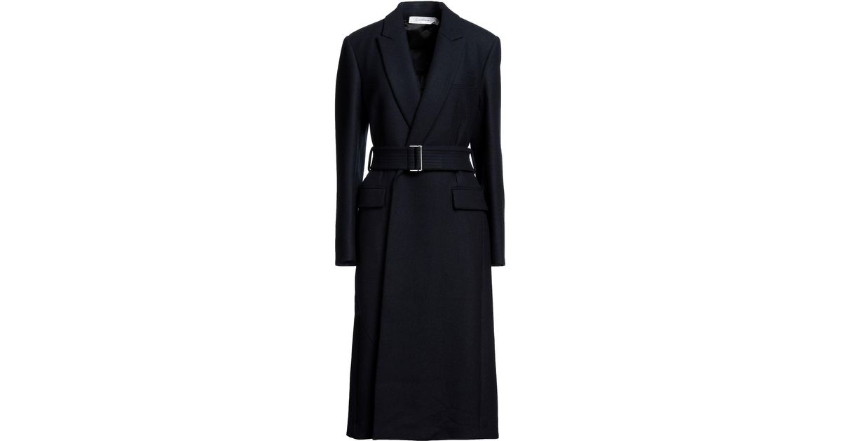 Victoria Beckham Coat in Black | Lyst