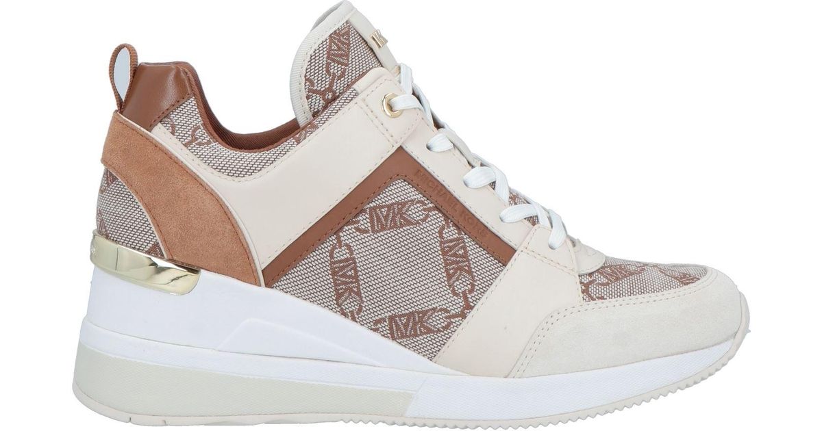michael kors trainers brown