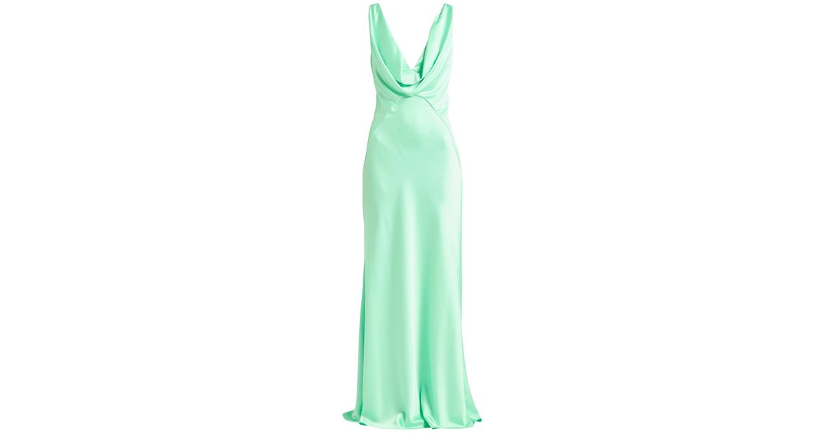 slim fit dress slacks Chiffon Dusty Green Long Bridesmaid Dress with Sleeves  FancyVestido