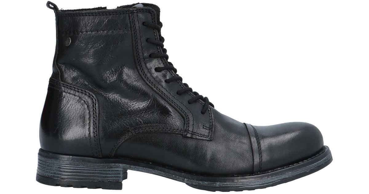 Jack & Jones Ankle Boots in Black for Men - Lyst