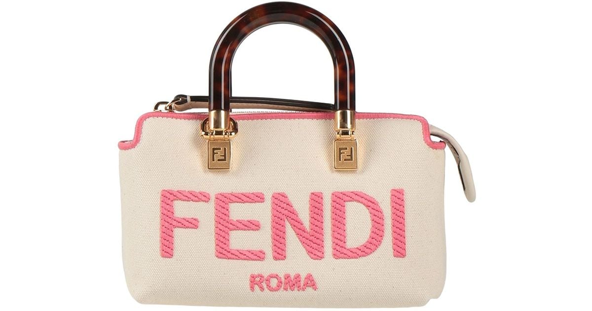 Fendi Handbags Yoox Fendi Fendi Handbag In Pink Lyst UK - Main Image