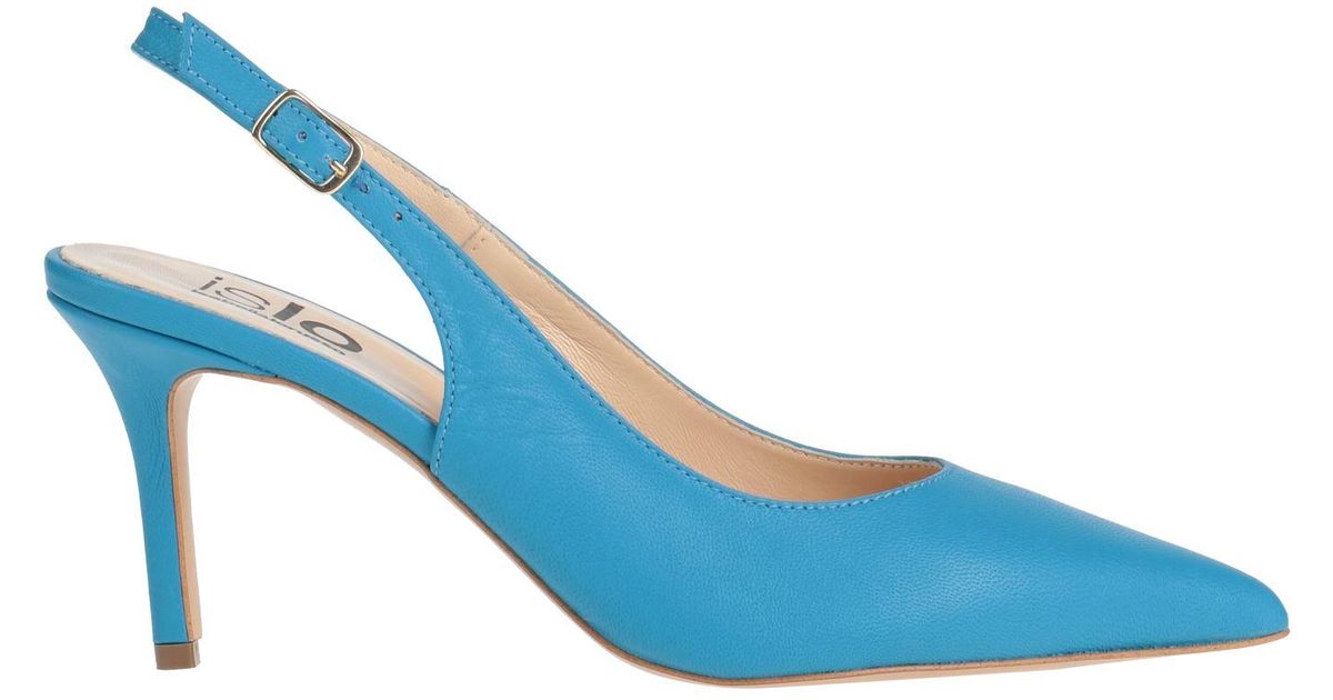 Islo Isabella Lorusso Azure Pumps Soft Leather in Blue | Lyst