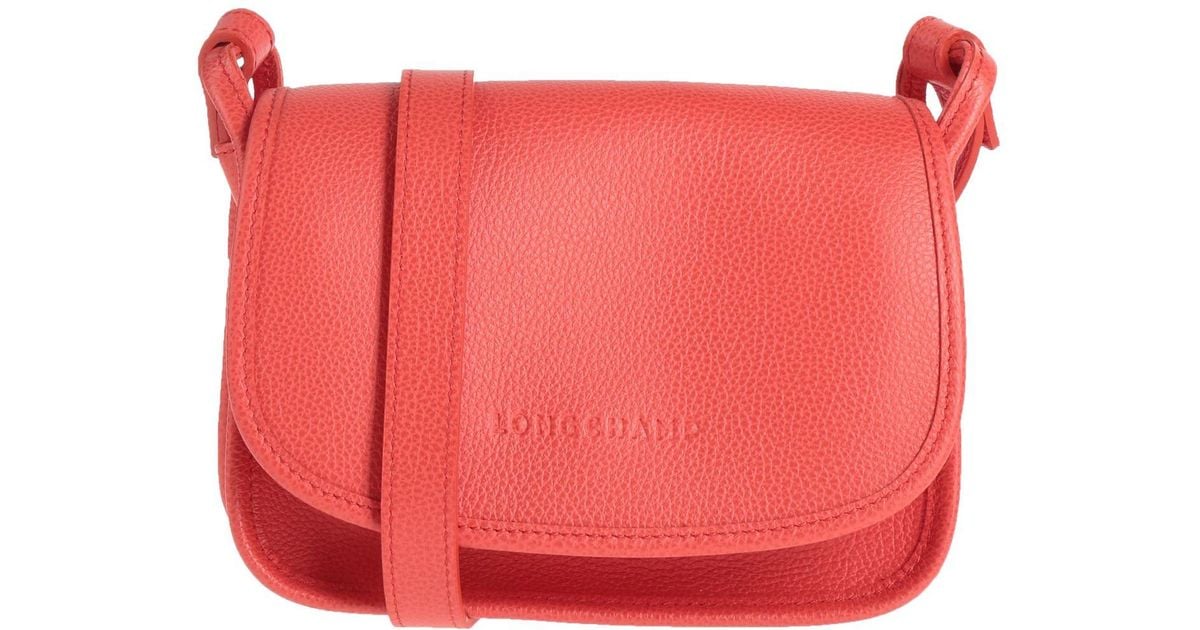 Longchamp Crossbody Bag in Red Lyst
