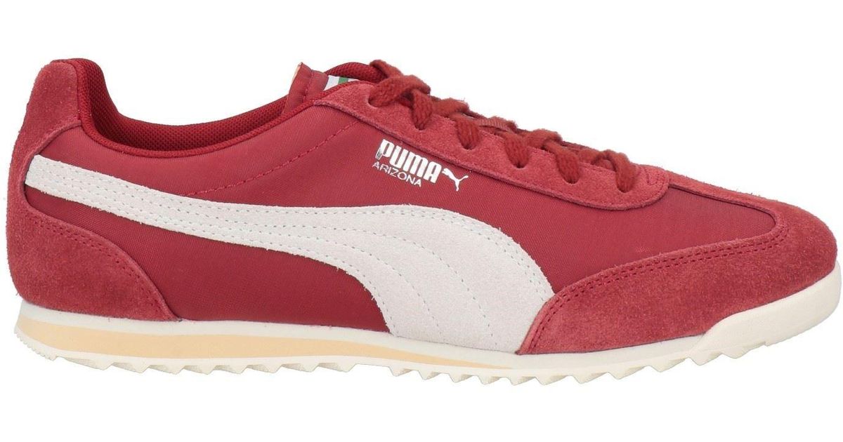 Puma Raspberry Trainers PUMA Trainers in Red for Men | Lyst