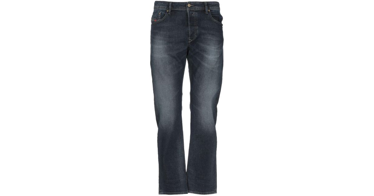 DIESEL Denim Trousers in Blue for Men Lyst
