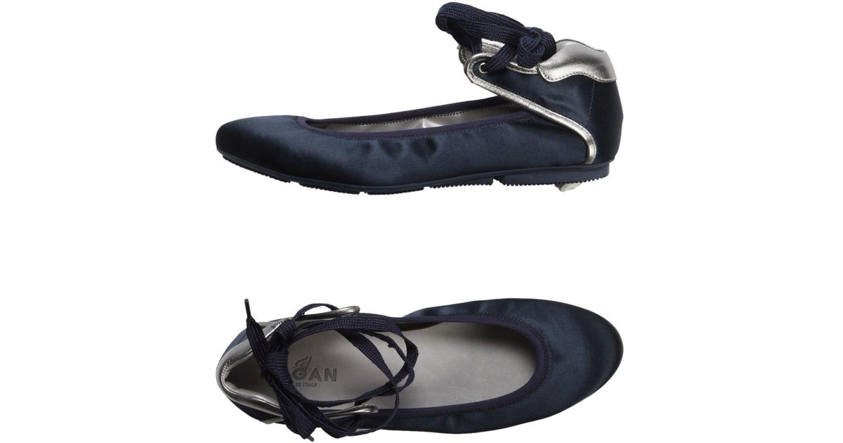 hogan ballerina flats