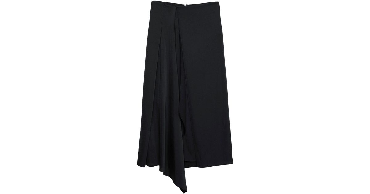 Vanessa Bruno 3/4 Length Skirt in Black - Lyst