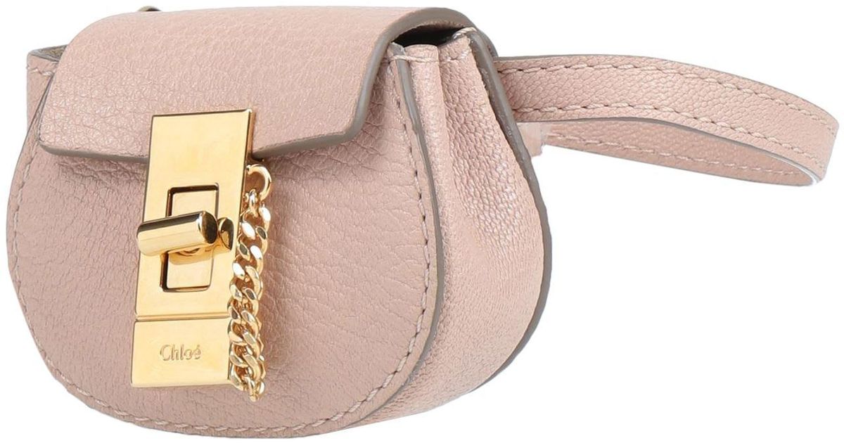 Chloé Leather Bum Bag in Blush (Pink) | Lyst