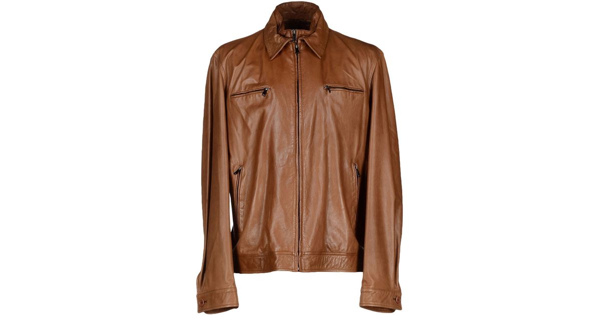 Tonino Lamborghini Jacket in Brown for Men | Lyst