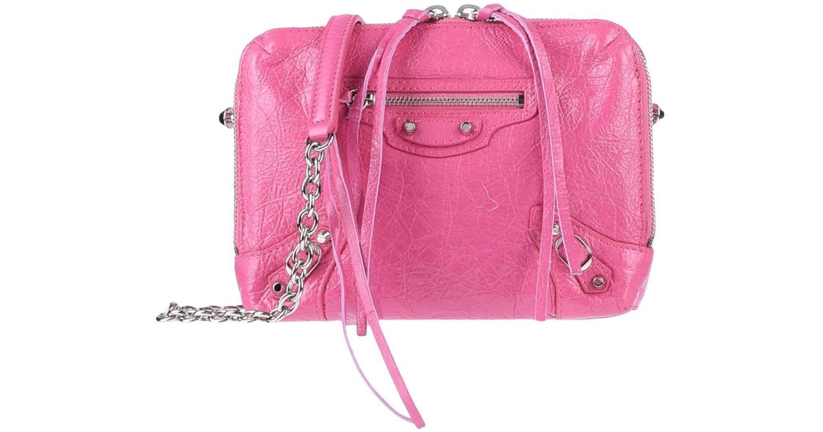 balenciaga pink crossbody