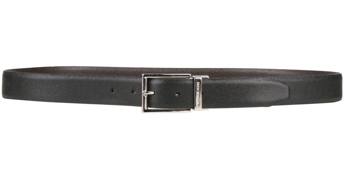 Michael kors online mens belt white