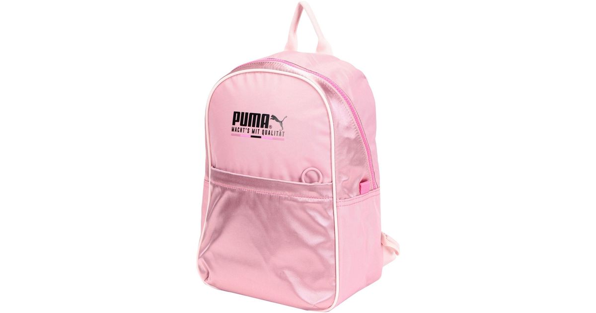 PUMA Synthetic Backpack in Pastel Pink (Pink) - Lyst