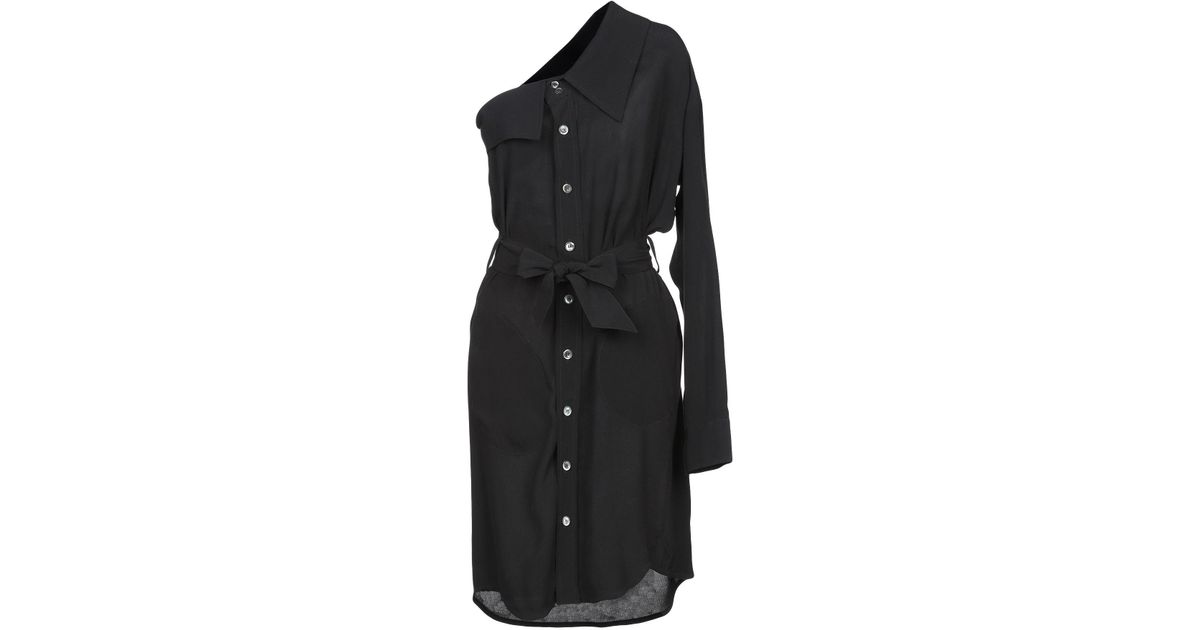 Vivienne Westwood Synthetic Short Dress in Black - Lyst