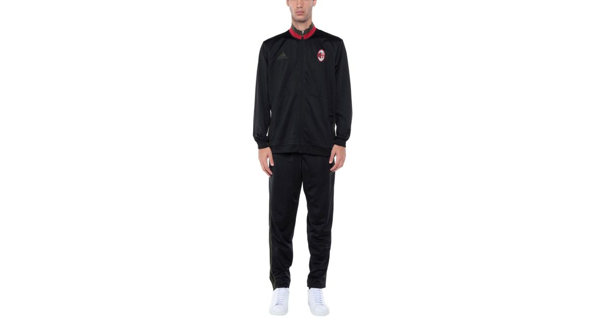 adidas black sweatsuit