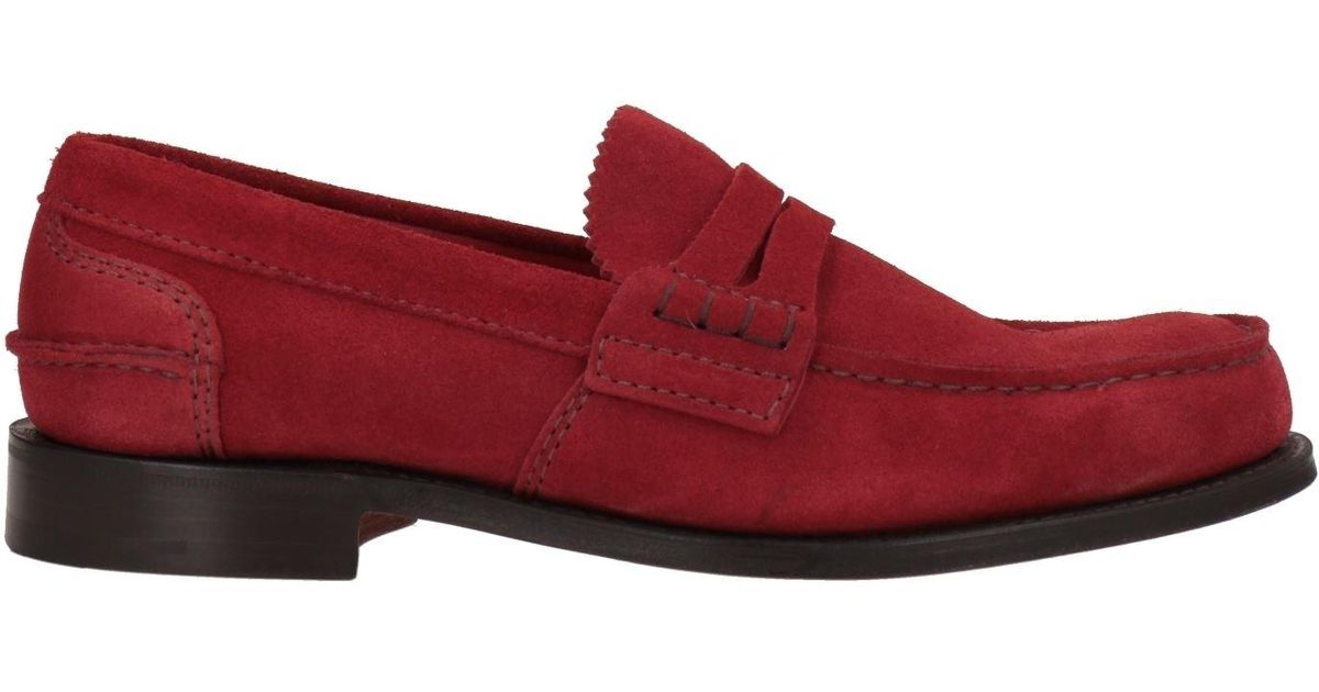 Church's Loafers in Red for Men Lyst