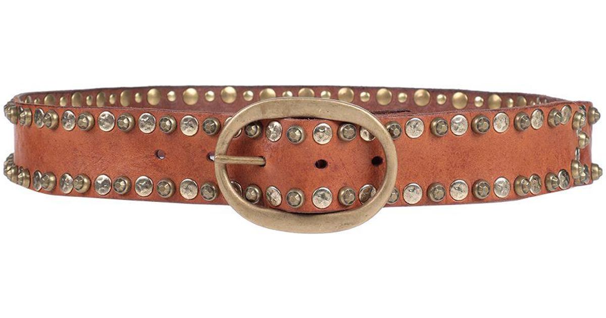 Campomaggi Leather Belt in Tan (Brown) - Lyst