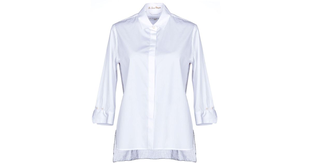Le Sarte Pettegole Shirt in White - Lyst