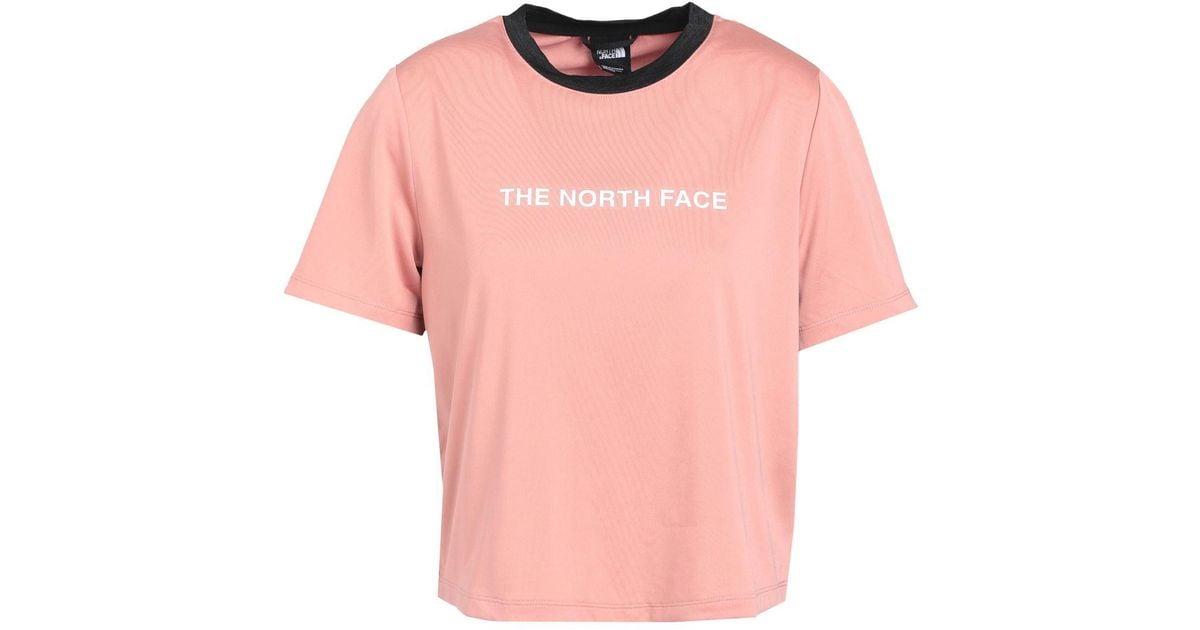 The North Face Synthetic T-shirt in Pastel Pink (Pink) | Lyst
