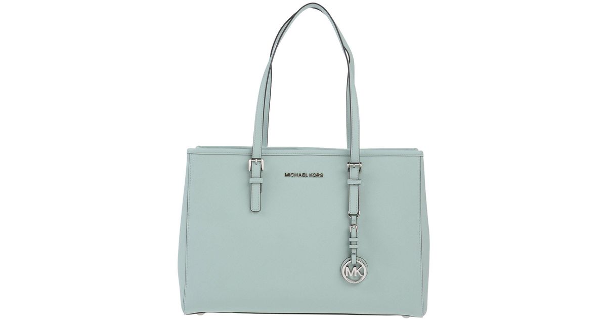 light green michael kors purse