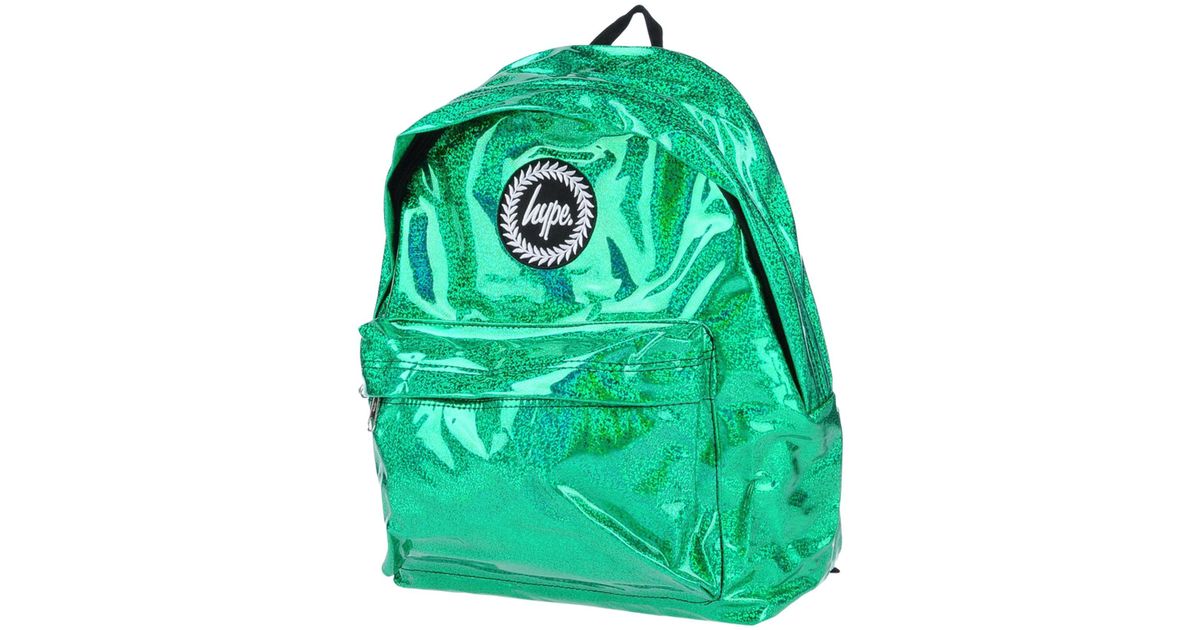 hype green backpack