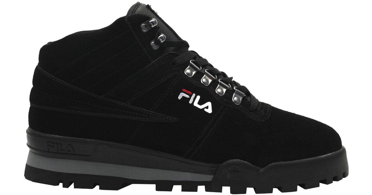 Fila Suede High-tops & Sneakers in Black for Men - Lyst