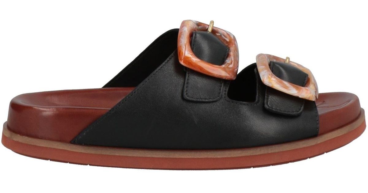 Pas De Rouge Sandals in Black | Lyst