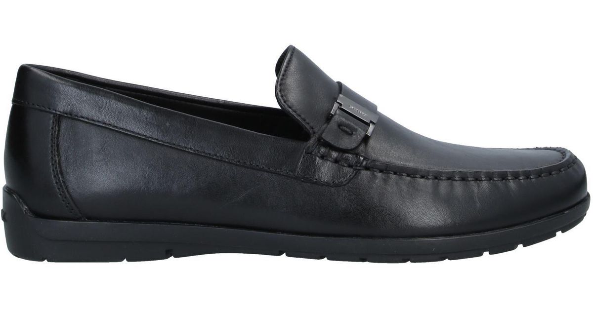 Geox Loafer in Black for Men - Lyst