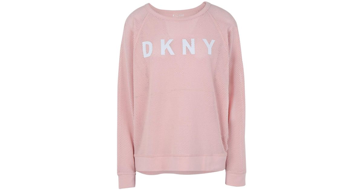 dkny pink sweatshirt