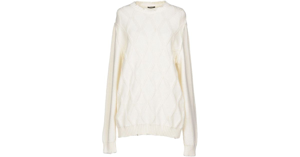 Imperial Synthetic Sweater in Ivory (White) - Lyst