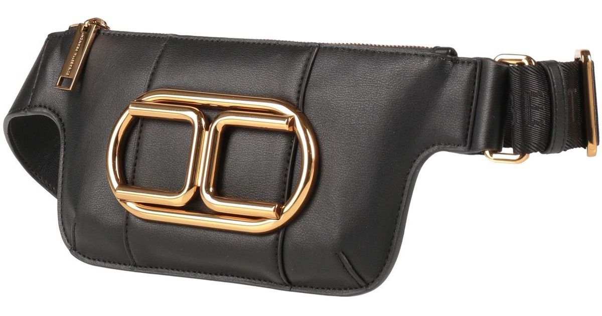 Elisabetta Franchi Belt Bag in Black Lyst Australia