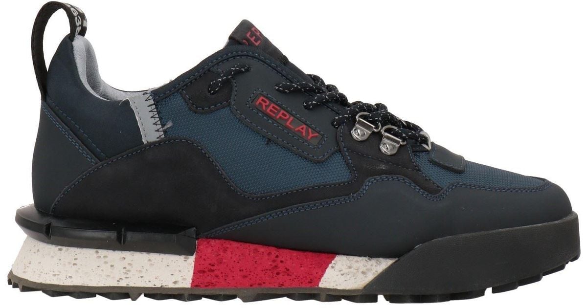 Replay Sneakers in Blue for Men | Lyst