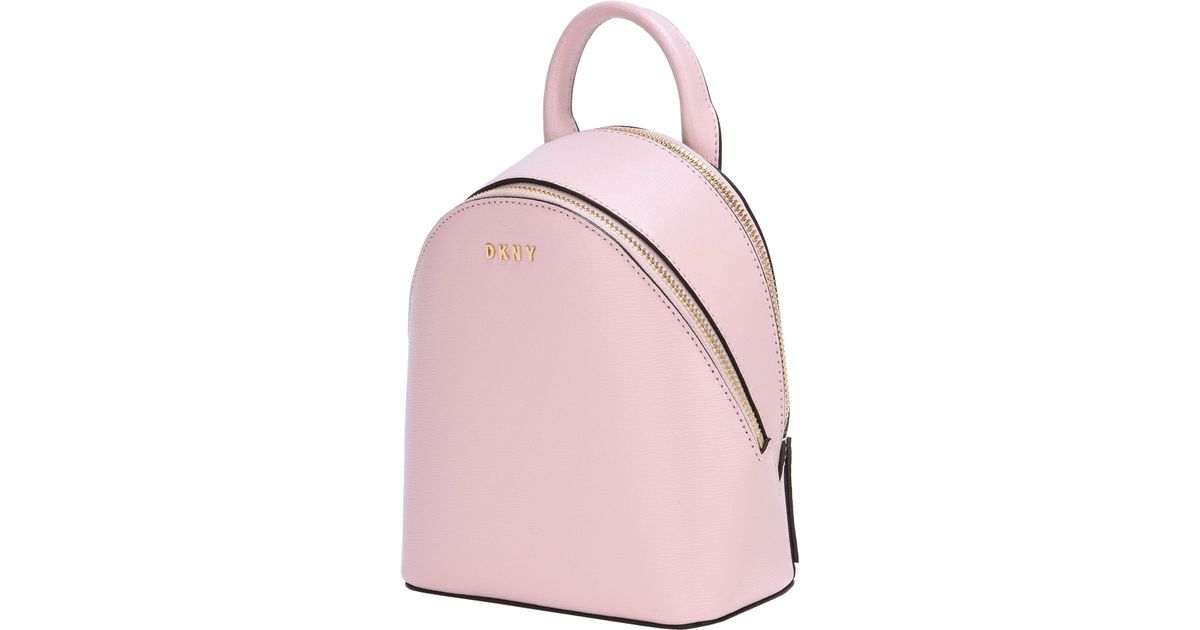dkny pink backpack