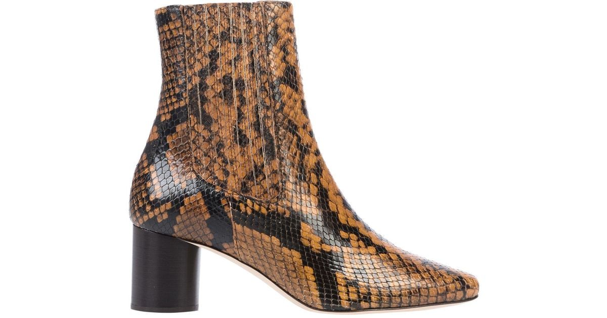 sandro snake boots