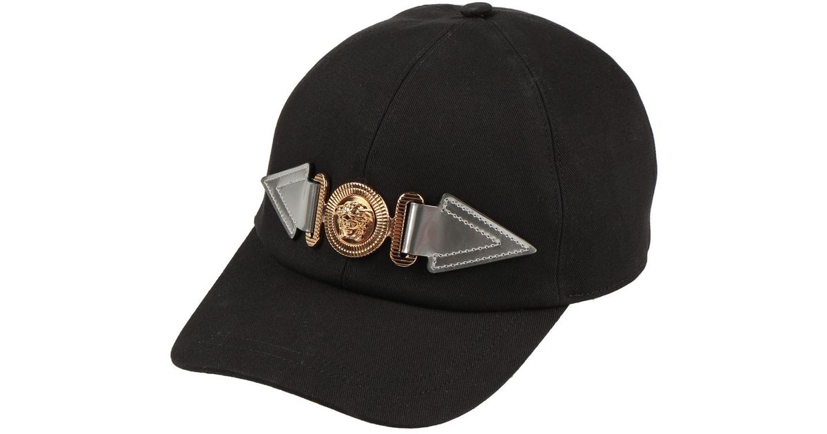 Versace Hat in Black for Men Lyst
