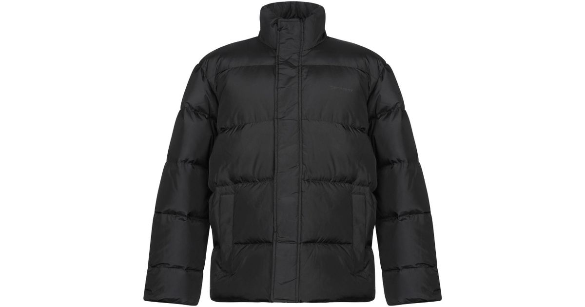 Carhartt Goose Down Jacket in Black for Men - Lyst