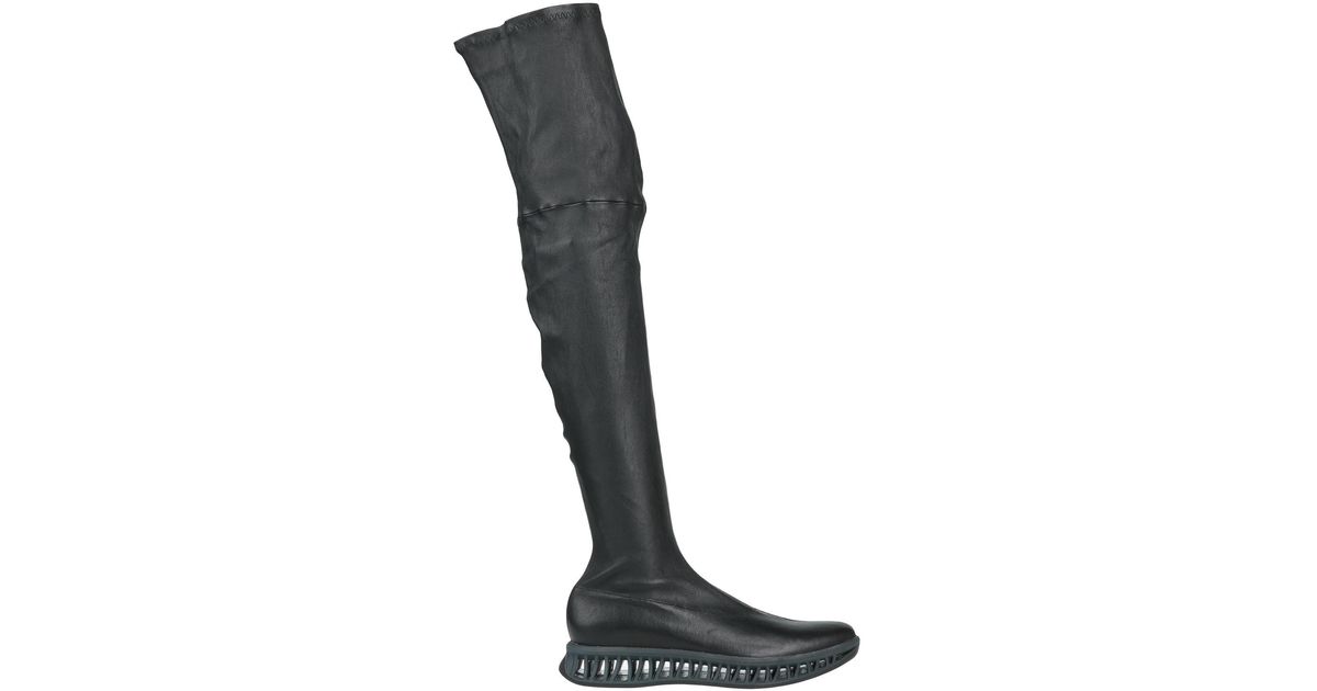 Robert Clergerie Knee Boots in Black | Lyst