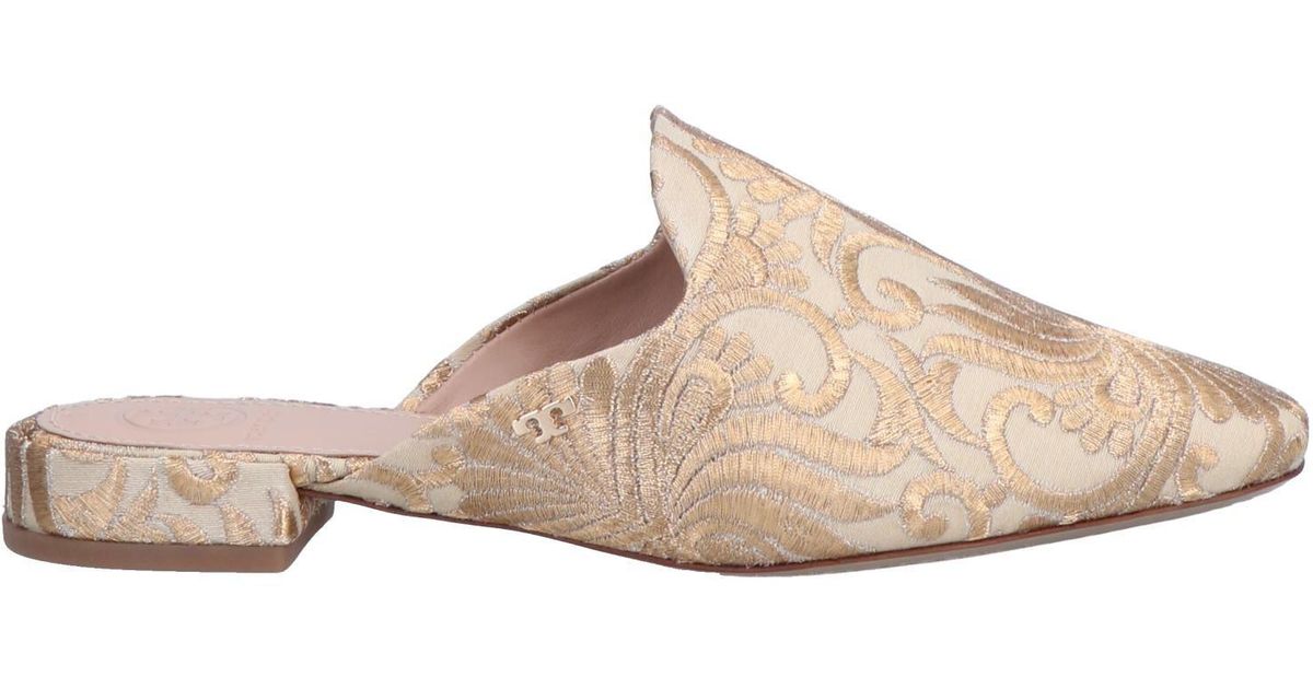 tory burch flat mules