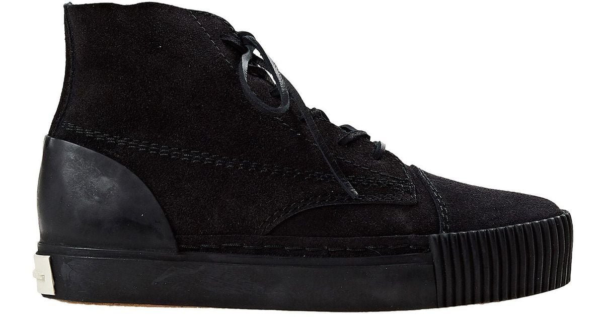 Alexander Wang Leather High-tops & Sneakers in Black for Men - Lyst