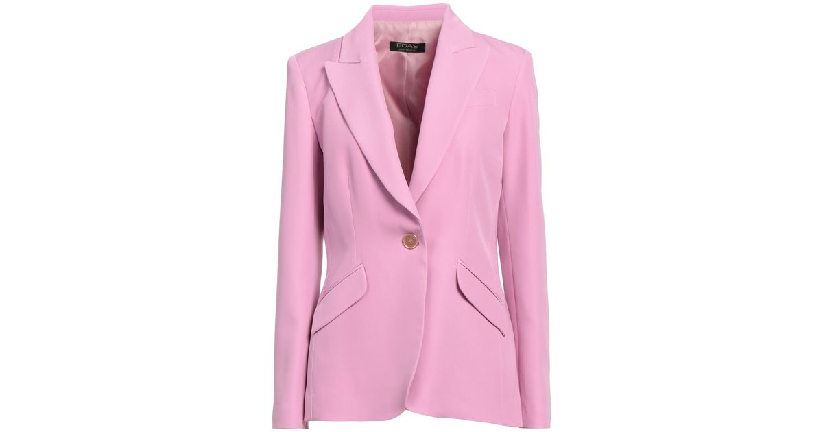 Edas Suit Jacket in Pink | Lyst
