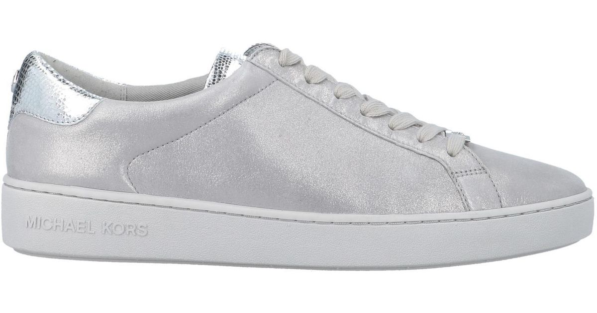 michael kors silver sneakers