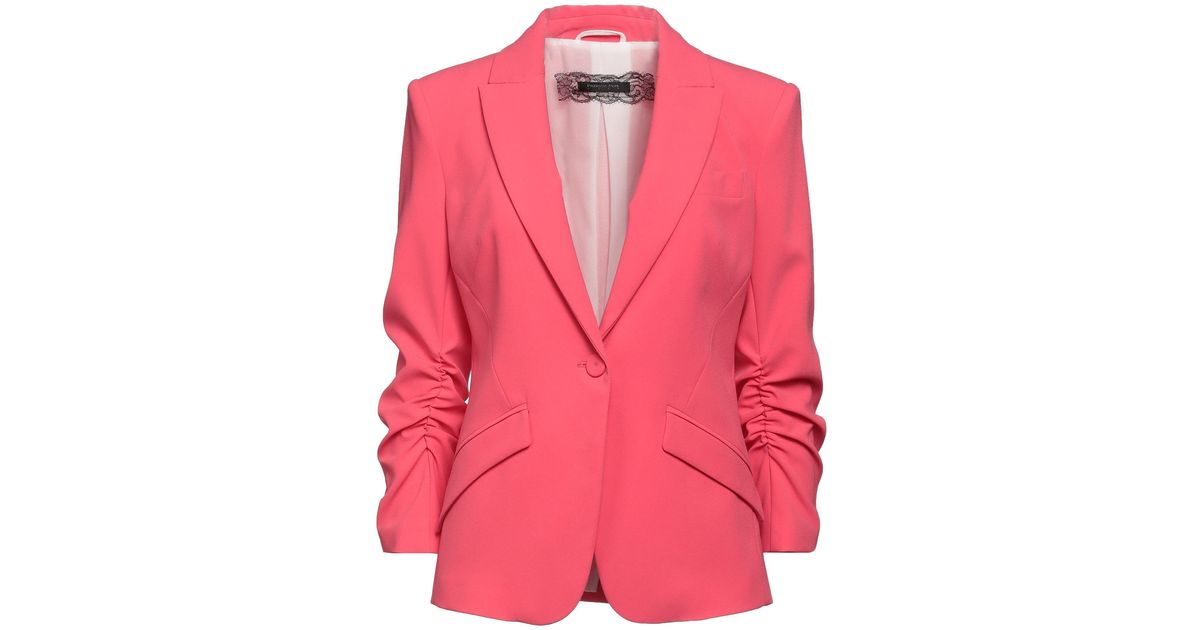 Patrizia Pepe Suit Jacket in Pink | Lyst