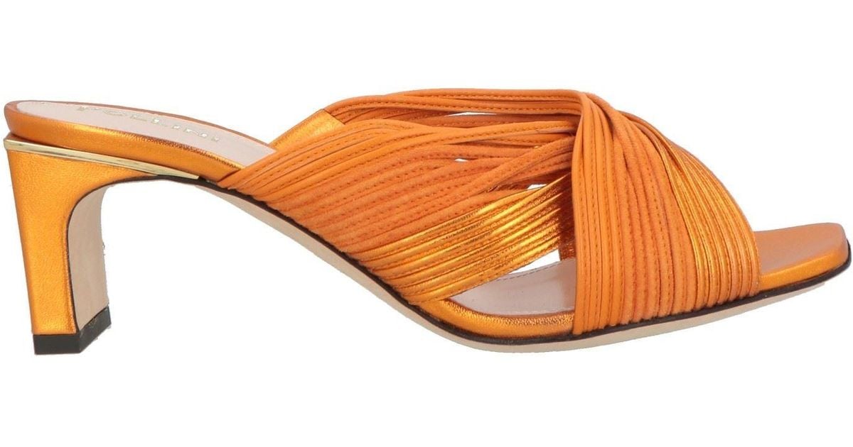 Obuca Pollini Pollini Sandals in Orange | Lyst