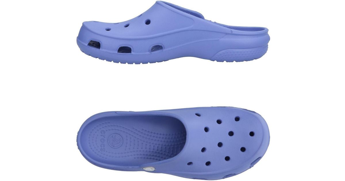 pastel blue crocs