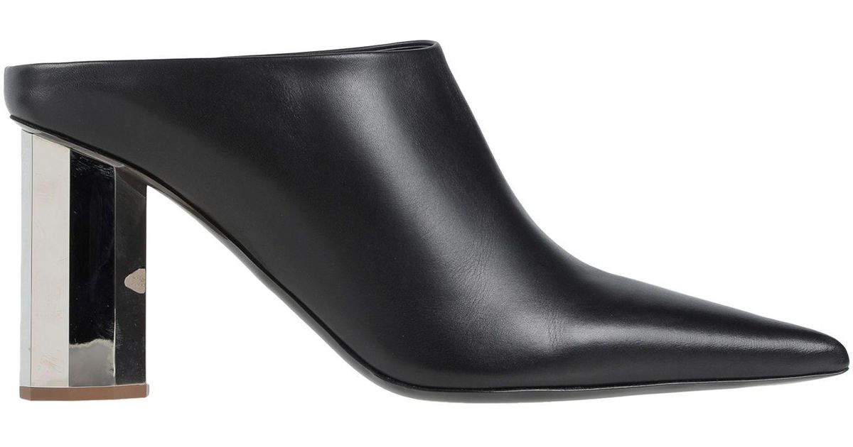 proenza schouler leather mules