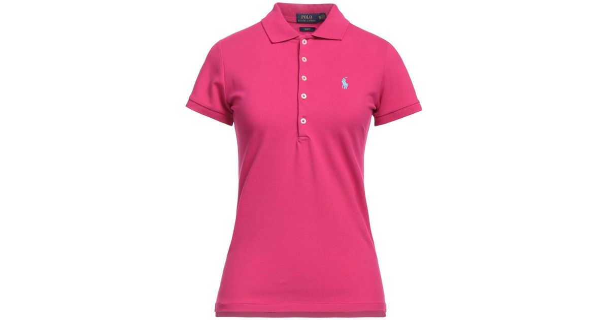 Polo Ralph Lauren Polo Shirt in Pink | Lyst