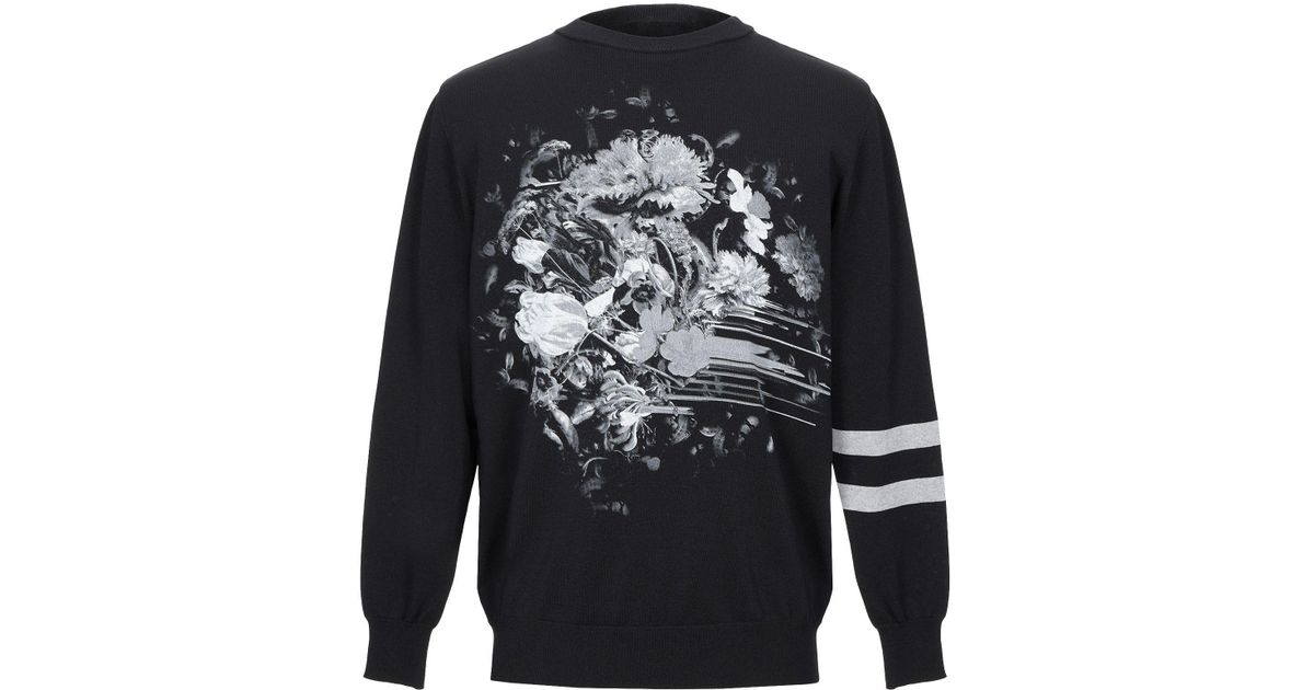 John Richmond Synthetic Sweater in Black for Men - Lyst