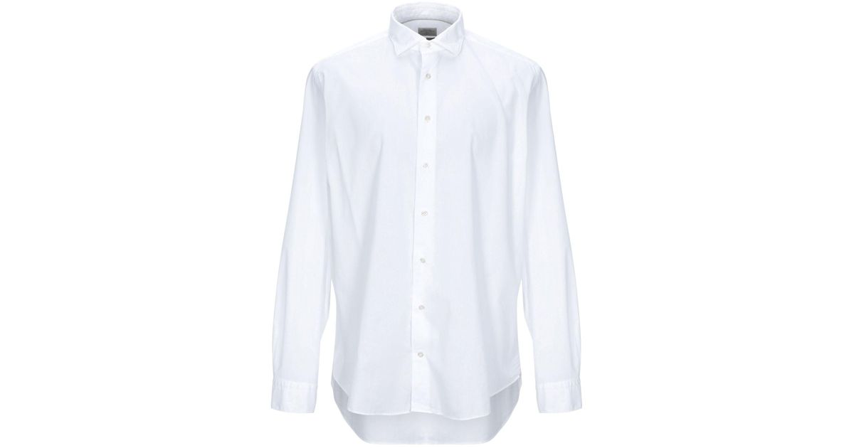 MASTRICAMICIAI Shirt in White for Men - Lyst